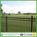 High Quality Black Cheap Decorative Wrought Iron Fence with Arrow